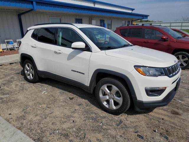 3C4NJCBB6KT715423 - 2019 JEEP COMPASS LATITUDE Білий фото 4