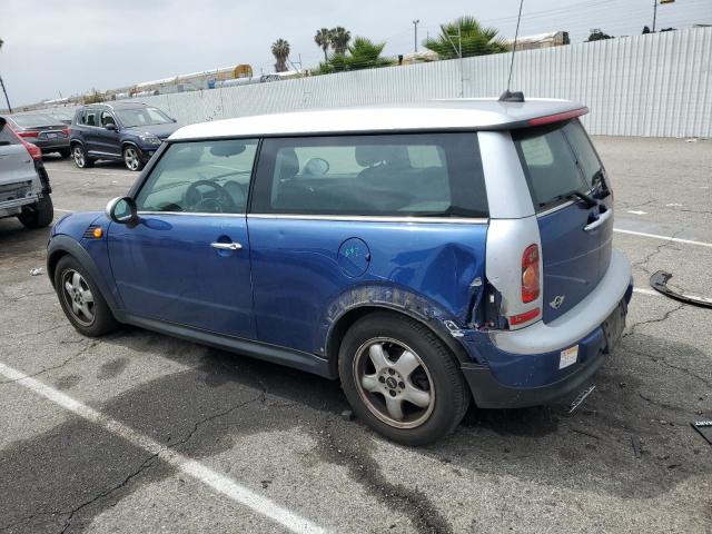 WMWML33599TN68774 - 2009 MINI COOPER CLUBMAN BLUE photo 2