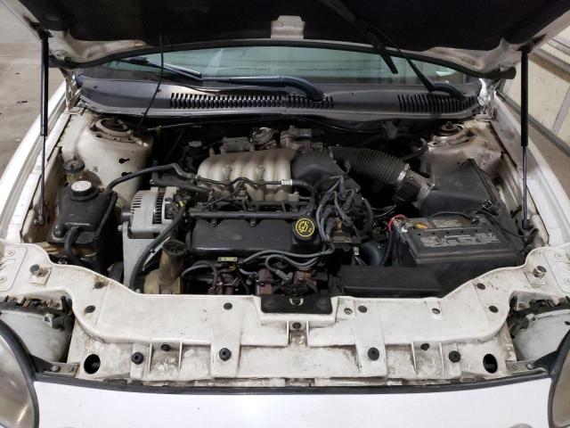 1FAFP52U9WG115656 - 1998 FORD TAURUS LX WHITE photo 11