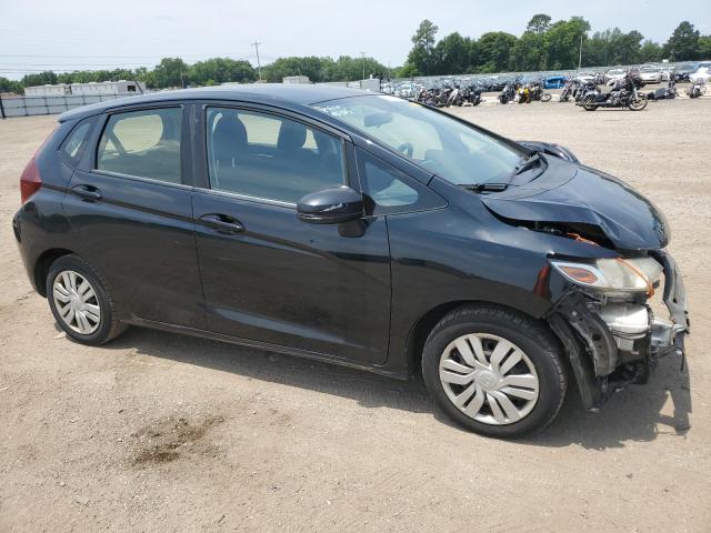 JHMGK5H53GX005053 - 2016 HONDA FIT LX BLACK photo 4