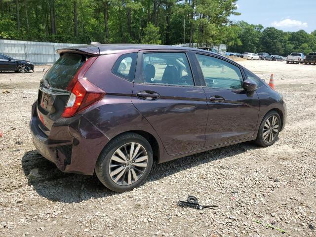 3HGGK5H88FM709749 - 2015 HONDA FIT EX PURPLE photo 3