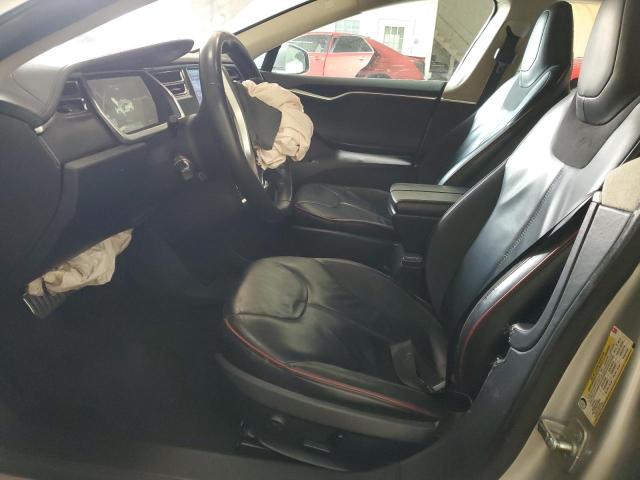 5YJSA1DP8DFP10063 - 2013 TESLA MODEL S ვერცხლისფერი ფოტო 7