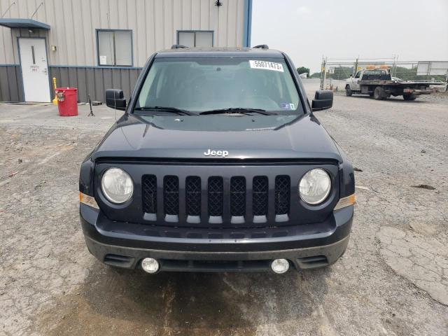 1C4NJRFB0ED784146 - 2014 JEEP PATRIOT LATITUDE BLACK photo 5