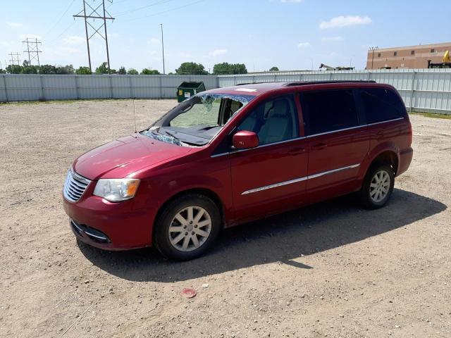 2C4RC1BG1ER332864 - 2014 CHRYSLER TOWN & COU TOURING Tünd qırmızı foto 1