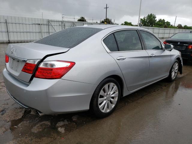 1HGCR2F81DA078798 - 2013 HONDA ACCORD EXL SILVER photo 3