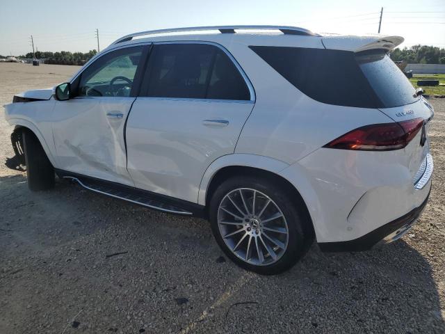 4JGFB5KB6NA586801 - 2022 MERCEDES-BENZ GLE 450 4MATIC WHITE photo 2