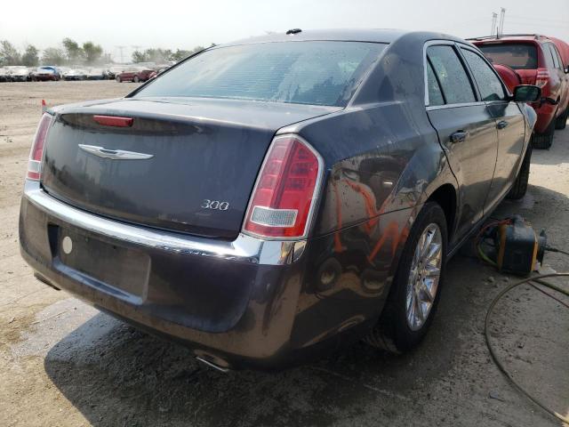 2C3CCAAG9EH330569 - 2014 CHRYSLER 300 GRAY photo 3