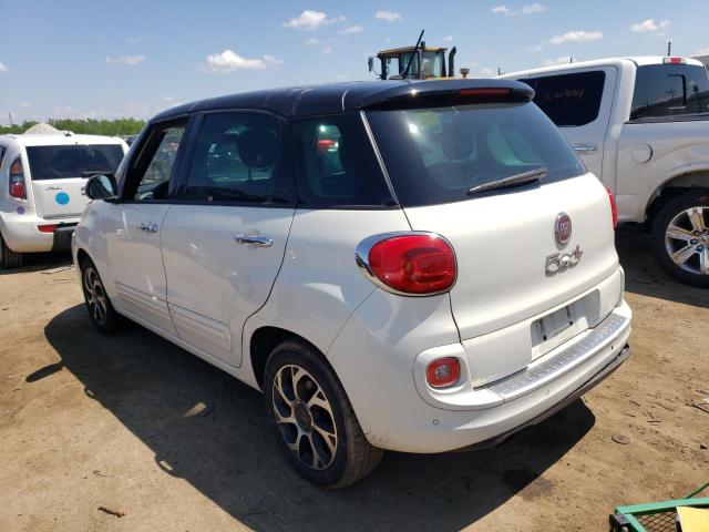 ZFBCFABHXGZ038140 - 2016 FIAT 500L EASY WHITE photo 2