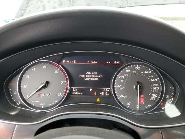 WAU2FAFCXHN057350 - 2017 AUDI S7 PRESTIGE BLACK photo 9