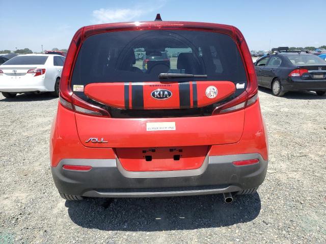 KNDJ23AU2L7021557 - 2020 KIA SOUL LX RED photo 6