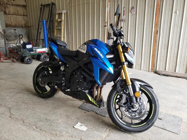 JS1C533BXN7102041 - 2022 SUZUKI GSX-S750 M BLUE photo 1