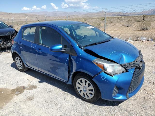 VNKKTUD32GA063933 - 2016 TOYOTA YARIS L BLUE photo 4