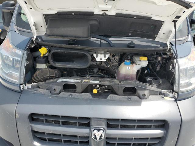 3C6TRVDG8JE160683 - 2018 RAM PROMASTER 2500 HIGH GRAY photo 11