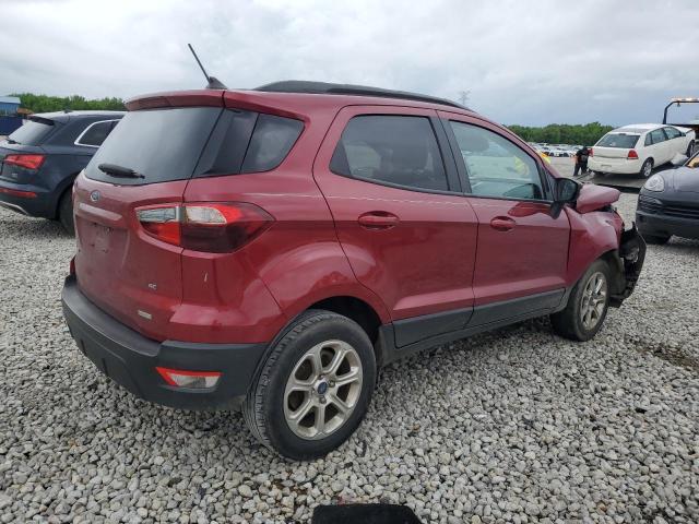 MAJ3P1TE7JC242523 - 2018 FORD ECOSPORT SE წითელი ფოტო 3