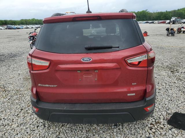 MAJ3P1TE7JC242523 - 2018 FORD ECOSPORT SE წითელი ფოტო 6