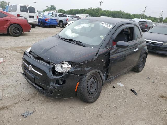 3C3CFFAR9CT381113 - 2012 FIAT 500 POP BLACK photo 1