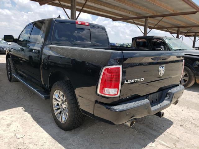 1C6RR6PT6DS721764 - 2013 RAM 1500 LONGHORN BLACK photo 2