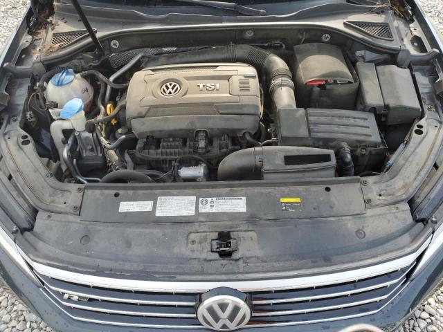 1VWDT7A37HC075389 - 2017 VOLKSWAGEN PASSAT R-LINE შავი ფოტო 11