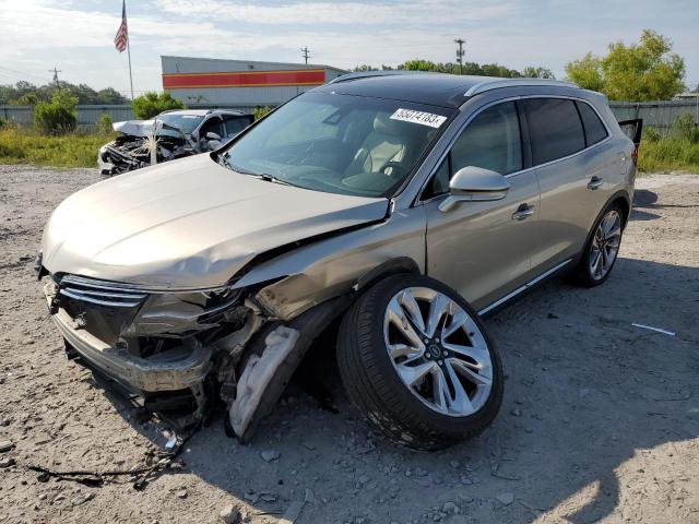 2LMPJ8LR6HBL33818 - 2017 LINCOLN MKX RESERVE Կրեմագույն լուսանկար 1