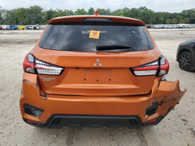 JA4APUAU7MU006508 - 2021 MITSUBISHI OUTLANDER ES ORANGE photo 6