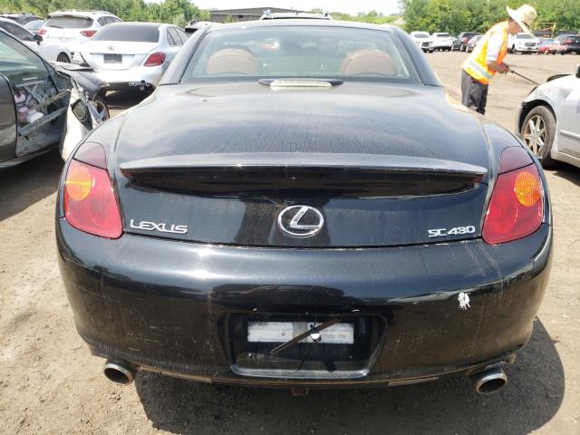 JTHFN48Y220027201 - 2002 LEXUS SC 430 BLACK photo 6