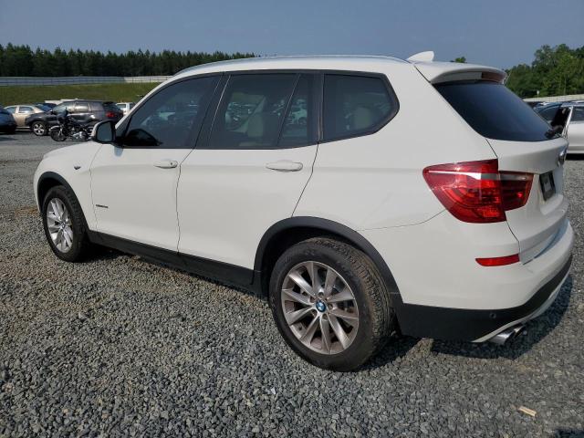 5UXWZ7C5XF0F76401 - 2015 BMW X3 SDRIVE28I WHITE photo 2