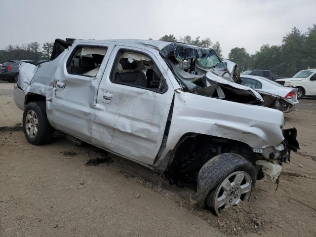 2HJYK16578H515117 - 2008 HONDA RIDGELINE RTL SILVER photo 4