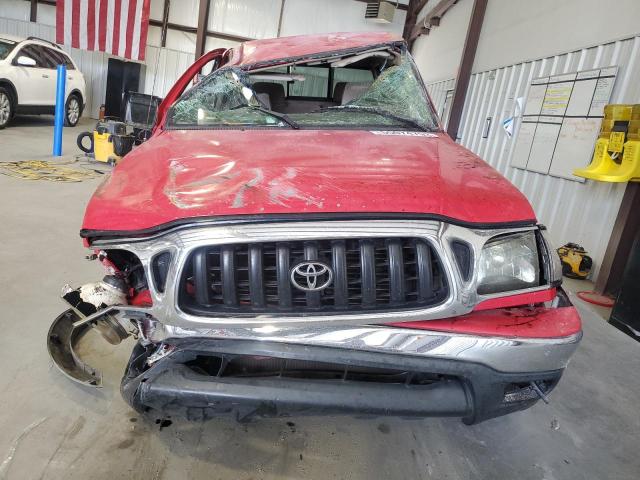 5TEGN92N94Z449261 - 2004 TOYOTA TACOMA DOUBLE CAB PRERUNNER RED photo 5