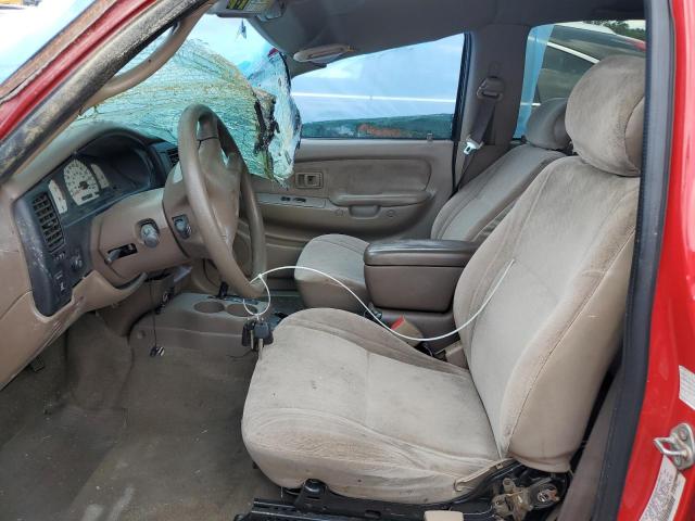 5TEGN92N94Z449261 - 2004 TOYOTA TACOMA DOUBLE CAB PRERUNNER RED photo 7
