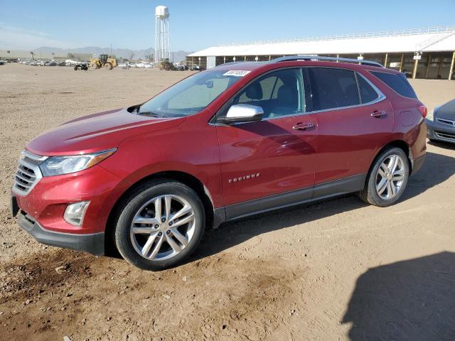 2GNAXMEV2J6150378 - 2018 CHEVROLET EQUINOX PREMIER RED photo 1