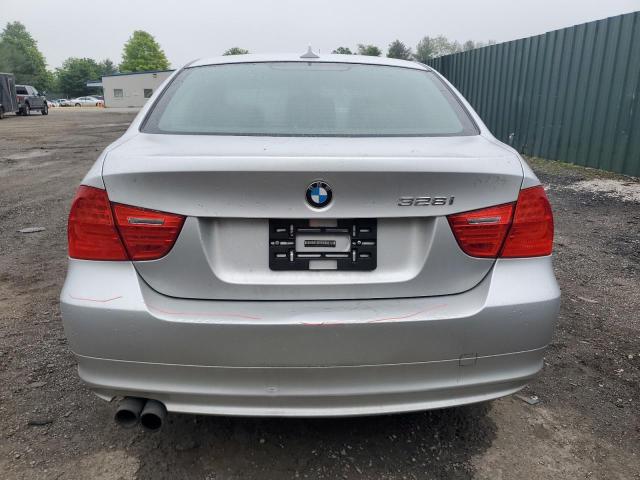 WBAPK5C55BA993700 - 2011 BMW 328 XI SULEV SILVER photo 6