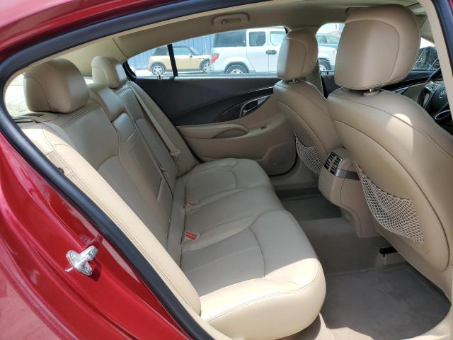 1G4GE5EDXBF215888 - 2011 BUICK LACROSSE CXS RED photo 10