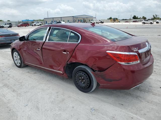 1G4GE5EDXBF215888 - 2011 BUICK LACROSSE CXS RED photo 2