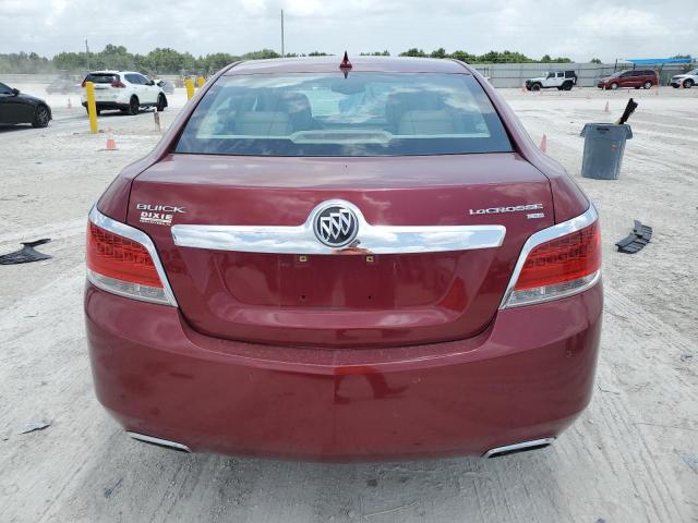 1G4GE5EDXBF215888 - 2011 BUICK LACROSSE CXS RED photo 6