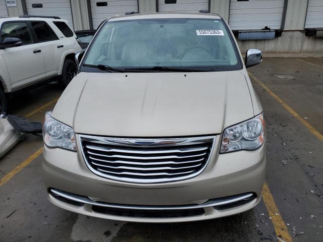2C4RC1CGXDR590295 - 2013 CHRYSLER TOWN & COU TOURING L TAN photo 5