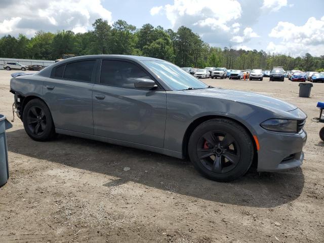 2C3CDXHG1HH598901 - 2017 DODGE CHARGER SXT GRAY photo 4