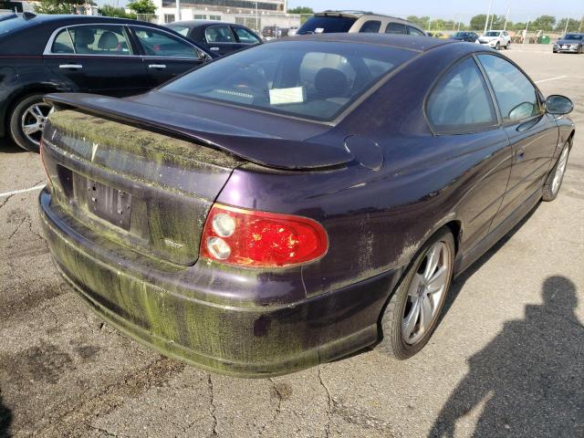 6G2VX12G24L270764 - 2004 PONTIAC GTO PURPLE photo 4