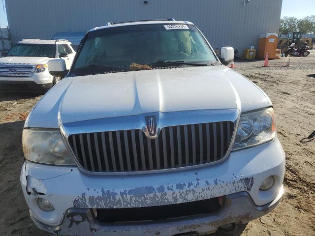 5LMFU28R04LJ12503 - 2004 LINCOLN NAVIGATOR თეთრი ფოტო 5