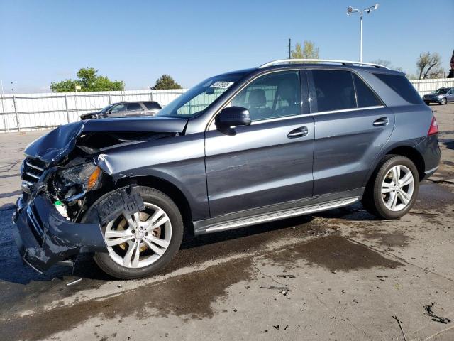 4JGDA5HB1DA149241 - 2013 MERCEDES-BENZ ML 350 4MATIC BLUE photo 1