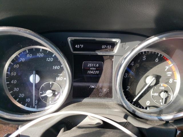 4JGDA5HB1DA149241 - 2013 MERCEDES-BENZ ML 350 4MATIC BLUE photo 9