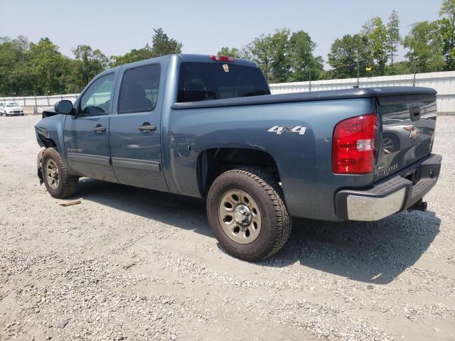 3GCRKREA1AG289927 - 2010 CHEVROLET SILVERADO K1500 LS BLUE photo 2