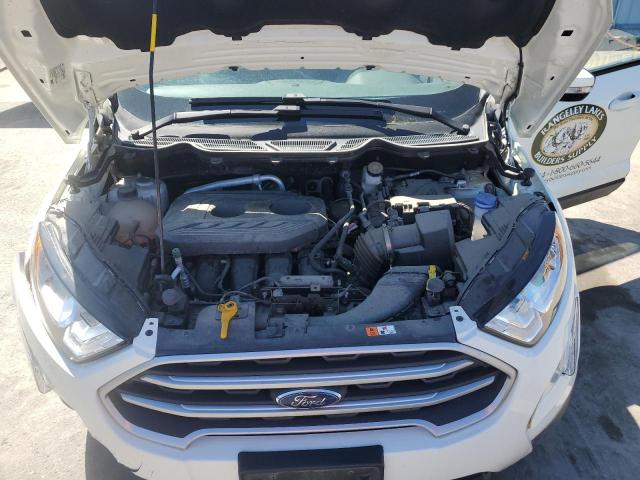 MAJ6S3GL9MC436202 - 2021 FORD ECOSPORT SE თეთრი ფოტო 12