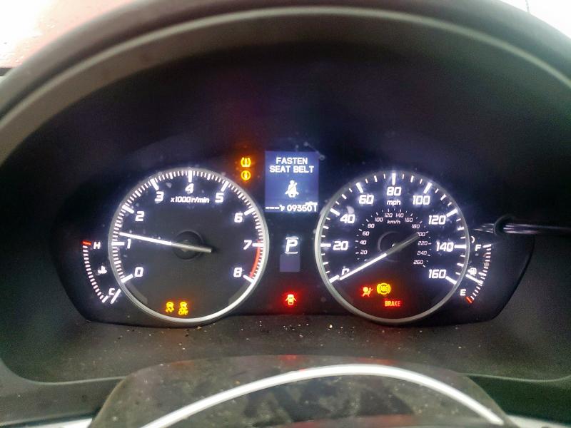 19UDE2F35HA009073 - 2017 ACURA ILX BASE WATCH PLUS RED photo 9