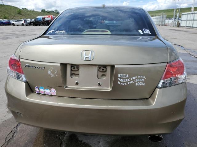 1HGCP26809A091359 - 2009 HONDA ACCORD EXL GOLD photo 6