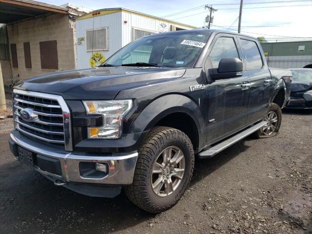 1FTEW1EP0FFB54732 - 2015 FORD F150 SUPERCREW BLACK photo 1