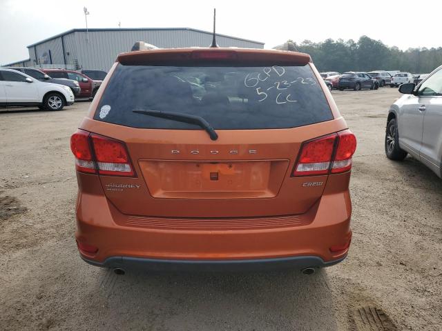 3D4PH3FG4BT545043 - 2011 DODGE JOURNEY CREW ORANGE photo 6