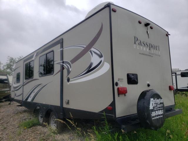 4YDT2772XFT414723 - 2015 KEYSTONE PASSPORT TAN photo 3