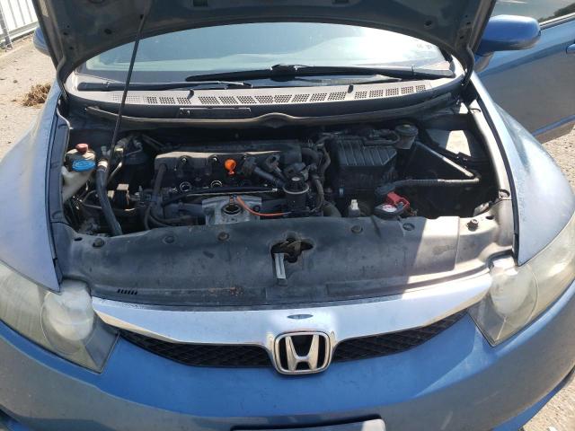 2HGFA1F68AH519448 - 2010 HONDA CIVIC LX-S Bleu photo 11