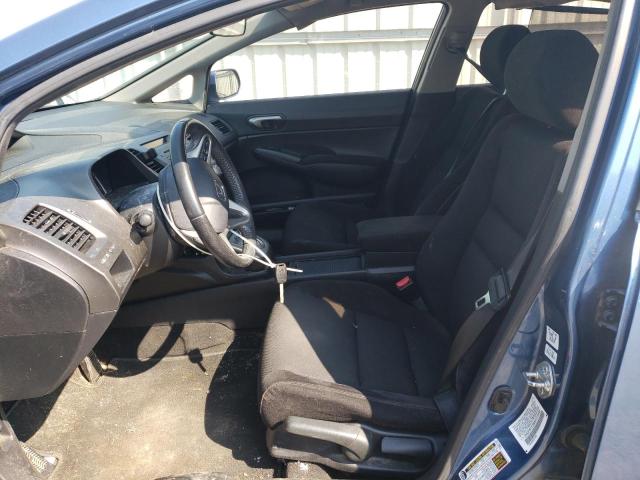 2HGFA1F68AH519448 - 2010 HONDA CIVIC LX-S Bleu photo 7