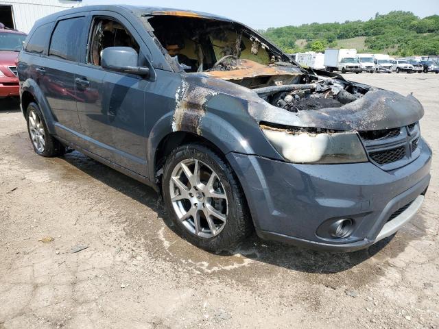 3C4PDCEG2JT473302 - 2018 DODGE JOURNEY GT BLUE photo 4